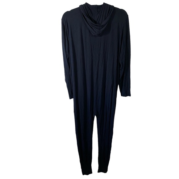 Meundies Onesie in Dark Sapphire Unisex Size S/M Navy Blue Modal with Zipper - Picture 3 of 8